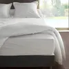 Image de Drap housse Neige en percale de coton 80 fils 180 x 200 x 30 cm