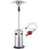 Image de Parasol chauffant gaz Cosy Elegance Inox - FAVEX - Extérieur - Prêt à l'emploi Livré avec tuyau et détendeur - Jusqu'à 12m²