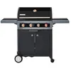 Image de Barbecue au gaz BRASERO Boston Black 4K Turbo - 4 brûleurs + 1 Turbo Zone, Noir