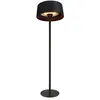 Image de Parasol chauffant électrique Sirmione Noir - FAVEX - Extérieur - 3 Puissances de Chauffe - 74 x 74 x 224 cm, Noir