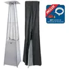 Image de Chauffage extérieur gaz - Gaz Propane - Housse de protection - L 50 x P 50 x H 227 cm - Gris