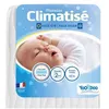 Image de Yoopidoo - Matelas Bébé Climatisé - 60x120 cm - 1 face Été fraîche / 1 face Hiver ouatinée - Sans Traitement chimique