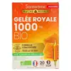 Image de Santarome Ruche Royale Gelée Royale 1000 mg Bio Ampoules x 20