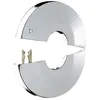 Image de Rosace ouvrante 2 pièces chromée diamètre 12/54 - DELABIE - 824012.2P