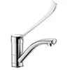 Image de Mitigeur de lavabo mécanique monotrou avec bec orientable - DELABIE - 2522L