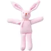 Image de Lapin Hochet Rose 20cm