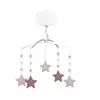 Image de mobile musical etoiles rose