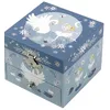 Image de Boite a Musique Cube Lac des Cygnes - Bleu