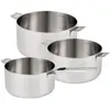 Image de Série de 3 Casseroles 16, 18 et 20 cm Evolution inox - Beka - Argent - Inox