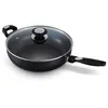 Image de Sauteuse avec couvercle Pro induc 28 cm - Beka - Noir - Aluminium