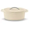 Image de Cocotte ovale beige 31 cm 6 L - Beka - Beige - Aluminium