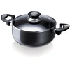 Image de Beka - 13071244 - Pro Induc - Faitout + couvercle - Revêtement en Aluminium - Anthracite - 24 cm