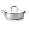 Image de Sauteuse 2 anses et son couvercle Maestro 24 cm - Beka - Argent / Métallique - Acier Inoxydable (inox)