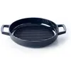 Image de Poêle grill Nori noir 28 cm - Beka - Noir - Fonte émaillée