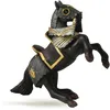 Image de Papo 39276 - Cheval en armure noire