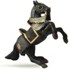 Image de Papo Cheval noir avec armure