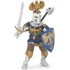 Image de Papo Chevalier avec casque d'aigle, bleu