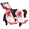 Image de Figurine cheval du roi au dragon rouge Papo