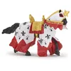 Image de Figurine Papo Cheval du roi Arthur Rouge