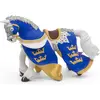 Image de Papo Cheval du roi Arthur bleu