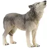 Image de Figurine Papo Loup hurlant 50171 Marron