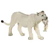 Image de Figurine Papo Lionne blanche avec lionceau
