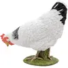 Image de Papo Poulet blanc qui picore