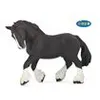 Image de Figurine Cheval etalon shire noir Papo