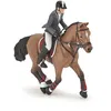 Image de Figurine Papo Cheval de concours et son cavalier