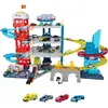 Image de Majorette City Double Track Garage + 4 Vehicles