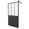 Image de Paroi fixe 100x200 style industriel noir