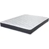 Image de Matelas Ebac Record Ressorts 90x190 cm Blanc et Gris
