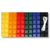 Image de Cire à bougie 6 couleurs primaires 240 g + mèche