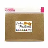 Image de 6 feuilles de caoutchouc souple pailleté