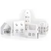 Image de Décor 3D à fabriquer - Maisons en carton souple - 5 pcs