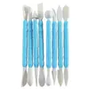 Image de 8 outils de modelage plastique double embouts