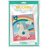Image de Coffret mosaïque en caoutchouc souple - Licorne