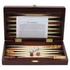 Image de Coffret Backgammon France Cartes Acajou