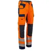Image de Pantalon de travail Polarisation haute visibilité, multipoches et poches genouillères - Orange/Marine - T48 - LMA - 1679 T50