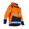 Image de Veste haute-visibilité Cible - Softshell 3 couches - Orange/Marine - T3 M - LMA - 2266 T3