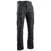 Image de Pantalon stretch bicolore Cortex avec poches genouillères - Noir - T.36 - LMA - 1783-36