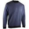 Image de Sweat col rond bicolore - LMA - Bleu foncé/noir - 8087-S
