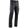 Image de Pantalon Vulcain stretch avec poches genouillères gris sombre / noir T 42 - LMA - 1822-T42