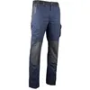 Image de Pantalon de travail HERCULE multipoches bleu foncé/gris foncé T56 - LMA LEBEURRE - 1822-T56