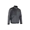 Image de Veste bicolor Cyclope zippée gris/noir T XL - LMA - 2431-XL