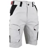 Image de Bermuda paléo coton/poly gris/noir taille 42 LMA LEBEURRE 6165-42