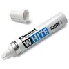 Image de Marqueur Permanent X100w Pointe Biseauté Blanc