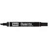 Image de Marqueur permanent Pentel Pointe biseautée 3,9 x 5,7mm Noir