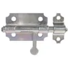 Image de Verrou de box bouton poire diamètre 18mm zingué blanc - JARDINIER MASSARD - J521241
