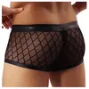 Image de Paris Hollywood, Hommes, Sous-vêtements, Boxer noir transparent - Small, Noir, (Une unité par pack, S)